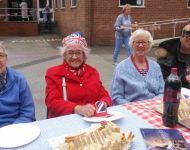 Jubliee Party in the Car Park with Neighbours from Union Stree 4 June 2022