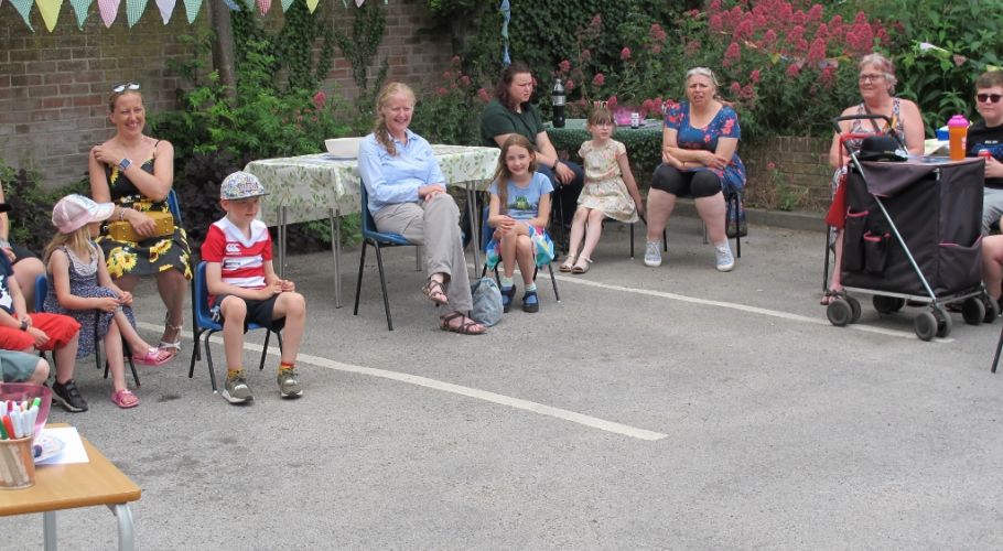 Messy Church Party in the Car Park 13th June 2021